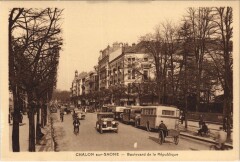 Chalon-sur-Saone - Boulevard de la Republique à Chalon-sur-Saône