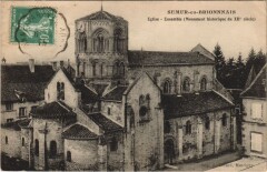 Semur-en-brionnnais Eglise - Ensemble à Brion