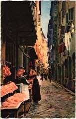Nice- La Rue des Bouchers France