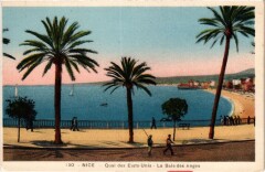 Nice- Quai des Etats Unis, La Baie des Anges France