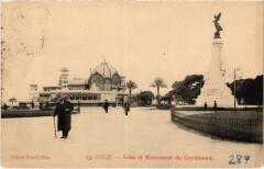 Nice- Jetee et Monument du Centenaire France