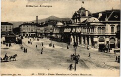 Nice- Place Massena et Casino Municipal France