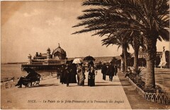 Nice- Palais de la Jetee Promenade&Promenade des Anglais France