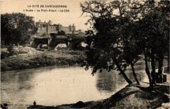 Carcassonne Le Pont Vieux, La Cite France à Carcassonne