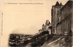 Carcassonne Tour de l'Eveque et Faubourg France à Carcassonne