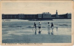 Berck-Plage-L'Hópital maritime de la Ville de Paris à Berck