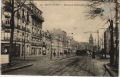 Saint-Denis - Boulevard Chateaudun à Saint-Denis