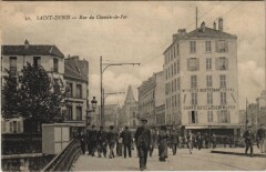 Saint-Denis - Rue du Chemin-de-Fer à Saint-Denis