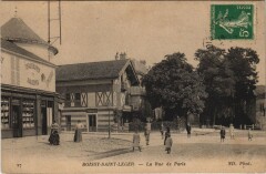Boissy-Saint-Leger - La Rue de Paris à Boissy-Saint-Léger