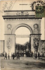 Rochefort-La Porte de l'Arsenal à Rochefort