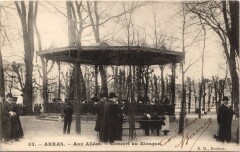 Arras-Aux Allées-Concert au Kiosque à Arras