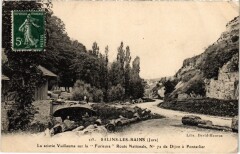 Salins les Bains- La scierie Vuillaume sur la Furieuse France à Salins-les-Bains