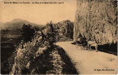 Route de Morez a La Faucille,Le Turu et le Mont Fier France