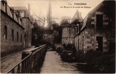 Fougeres Le Nancon a la sortie du Chateau France