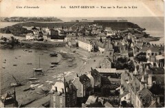 Saint-Servan Vue sur le Fort de la Cite France