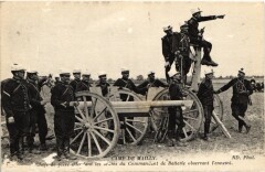 Camp-de-Mailly - Chefs de piece attendant les ordes -
													10 Aube
												