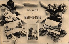 Camp-de-Mailly - Souvenir fleur collage -
													10 Aube
												