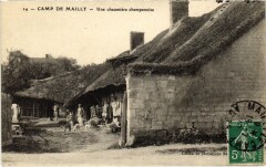 Camp-de-Mailly - Une chaumiere champenoise -
													10 Aube
												