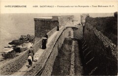 Saint-Malo Promenade sur les Remparts France à Saint-Malo