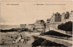 Saint-Malo La Plage de Bon-Secours France à Saint-Malo