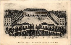 Vitre Vue Generale de la Caserne France