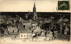 Vitre Vue Generale prise de Notre-Dame France