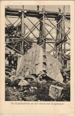 Die Eisenbahner an der Aisne bei Guignicourt