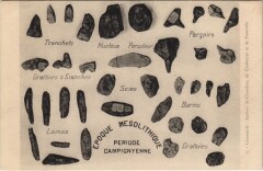 Epoque Mesolithique - Periode Campignyenne -
													28 Eure et Loir
												
