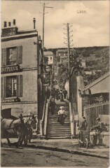 Laon- carte photo France