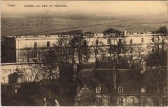 Laon- Zitadelle vom Dach der Kathedrale France