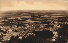 Laon- blick auf die Vorstadt Vaux France