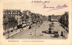 Bordeaux Place et Allées de Tourny à Bordeaux
