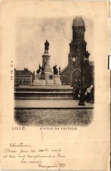 Nord Lille Statue de Pasteur à Lille