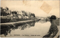 Nevers La Nievre Quai de Loire Nievre à Nevers