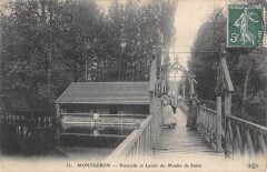 Montgeron Passerelle Et Lavoir Du Moulin De Senlis à Montgeron