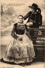 Maries de Cornouailles - Robe Broderies d'Or - Folklore