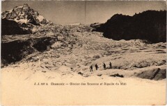Chamonix - Glacier des Bossons et Aiguille du Midi