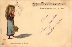 Paris Petits Metiers Les Cris de Paris 6. 1ere Serie