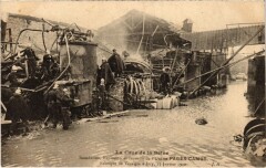 Paris 13e Inondation 1910 Usine Pages-Camus Ecplosion Incendie -
																					94200 Ivry-sur-Seine
																			
