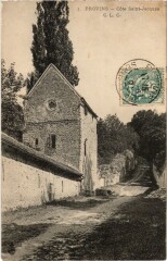 Provins Cote Saint-Jacques à Provins