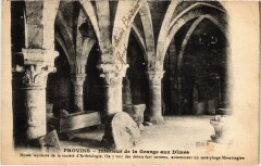 Provins Interieur de la Grange aux Dimes à Provins