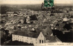 Provins vue generale à Provins