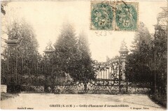Gretz-Armainvilliers Grille d'Honneur d'Armainvilliers -
																					77220 Gretz-Armainvilliers
																			