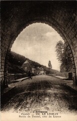 Cantal Le Lioran Sortie du Tunnel
