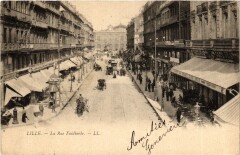 Nord Lille Rue Faidherbe à Lille