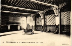 Compiegne- Le Chateau, La salle des Ducs France