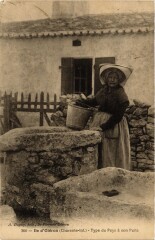 Ile d'Oleron (Charente-Inf) - Type du Pays a son Puits