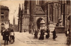 Metz Monument Fabert et Cathédrale