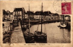 Loire-Atlantique Le Croisic Le Bassin canots au Croisic