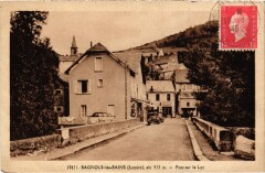 Bagnols-les-Bains - Pont sur le Lot -
													48 Lozère
												